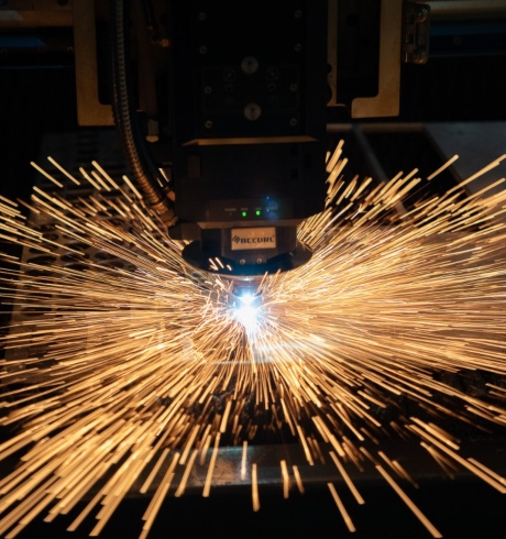 Fabrication of steel gratings and metal structures